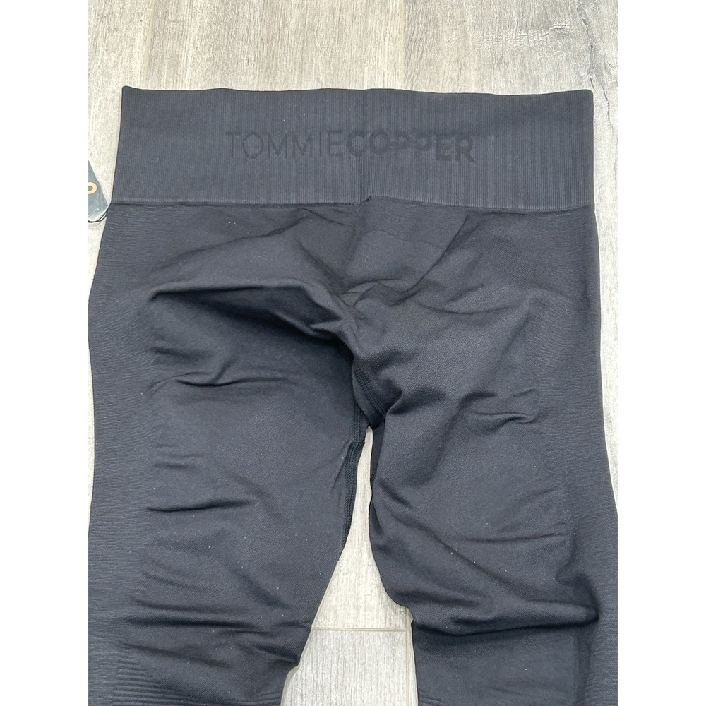 Tommie Copper Women's Seamless Compression Leggings Black Size L NWT - Picture 13 of 14